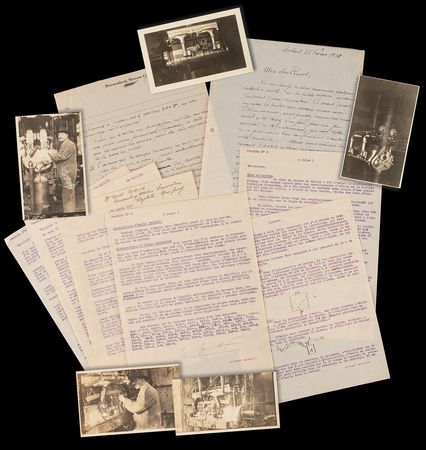 Lot #268 Ettore Bugatti Archive: Typed Letter