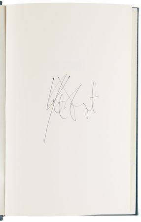 Lot #657 Kurt Vonnegut Signed Book - Galapagos - Image 4