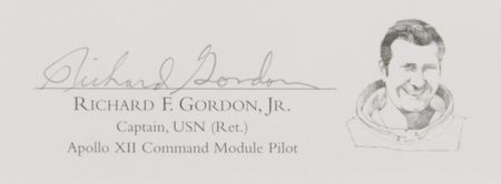 Lot #514 Apollo 12 Signed Limited Edition Lithograph - 'Kissing the Earth' - Image 4