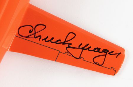 Lot #500 Chuck Yeager Signed ?Glamorous Glennis? Bell X-1 Model - Image 2