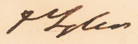 Lot #8 John Tyler Autograph Letter Signed on 