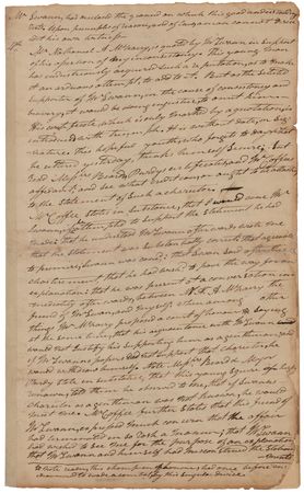 Lot #6 Andrew Jackson Autograph Letter Signed, Preceding a Duel: 