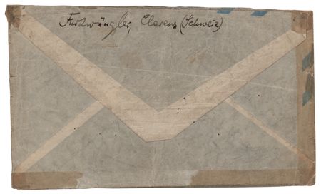 Lot #691 Wilhelm Furtwangler Signed Envelope - Image 2