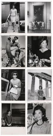 Lot #128 Jacqueline Kennedy Archive of (51) Press Photographs (White House Era) - Image 4