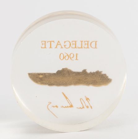 Lot #139 John F. Kennedy 1960 DNC Delegate Paperweight - Image 2