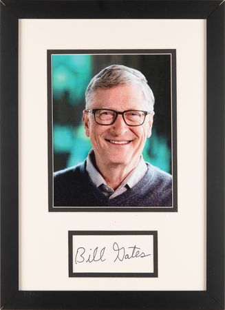 Lot #339 Bill Gates Signature - Image 1