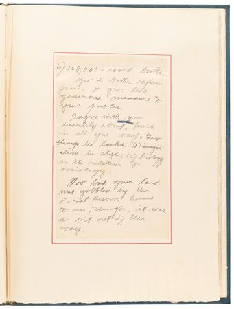 Lot #619 Jack London Autograph Letter Signed on the Economics of Authorship, Counting His Words: 