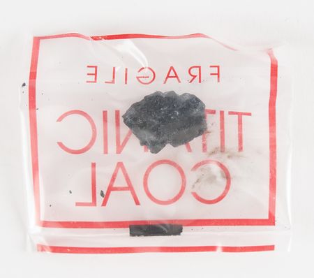 Lot #428 Titanic: Coal Piece Recovered from Wreck Site - Image 2