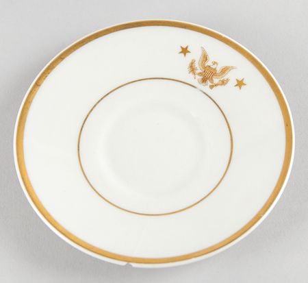 Lot #44 John F. Kennedy: Presidential China from the 'Honey Fitz' (4-Piece Tea Cup and Saucer Set) - Image 4