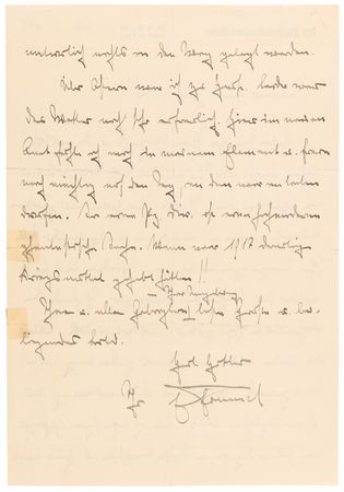 Lot #446 Erwin Rommel World War II-Dated Autograph Letter Signed, Preparing to Invade France: 
