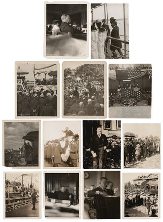 Lot #185 Theodore Roosevelt Archive of (38) Original Vintage Photographs by Underwood & Underwood - Image 1