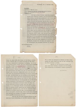 Lot #46 John F. Kennedy: Inga Arvad Letter and Document Collection - The Nazi Party Investigates Her Claimed Meetings with Hitler - Image 4