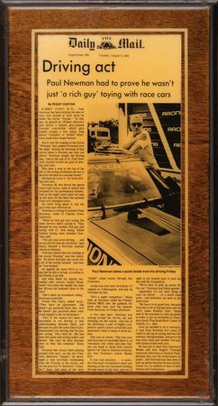 Lot #903 Paul Newman's Lot of (4) Auto Racing Awards from the Early 1980s - Image 6