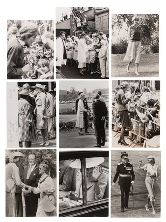 Lot #395 Princess Diana (21) Original Vintage Photographs - Image 3