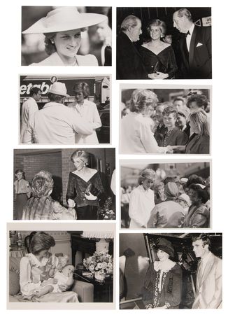 Lot #395 Princess Diana (21) Original Vintage Photographs - Image 4