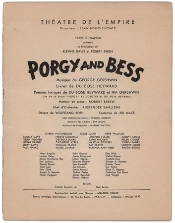 Lot #721 Ira Gershwin Autograph Letter Signed on Porgy and Bess - Image 4