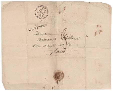 Lot #443 Marquis de Lafayette Letter Signed - Image 2