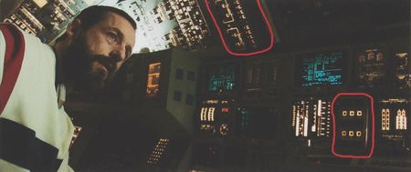 Lot #913 Spaceman Screen-Used Prop Panels (4) and Light Fixtures (2) - Image 17