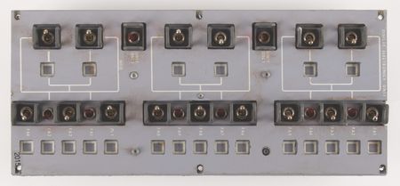 Lot #913 Spaceman Screen-Used Prop Panels (4) and Light Fixtures (2) - Image 4