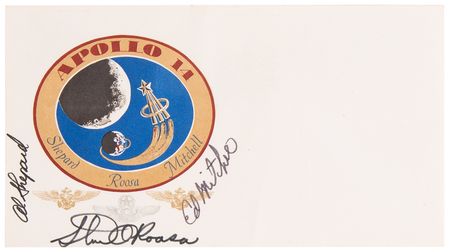 Lot #520 Apollo 14 Crew-Signed Cover