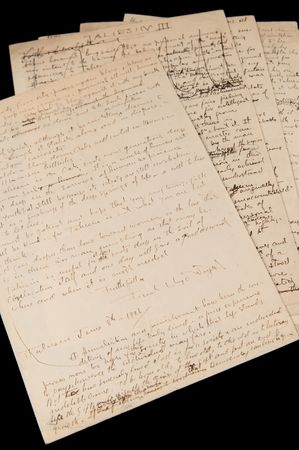 Lot #577 Frank Lloyd Wright Handwritten Statement