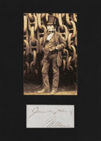 Lot #316 Isambard Kingdom Brunel Signature