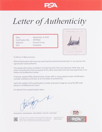 Lot #199 Donald Trump Signed Book - Crippled America (Ltd. Ed. #8255/10000) - Image 5