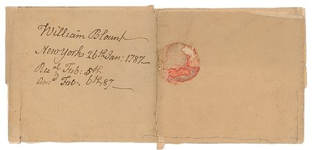 Lot #312 William Blount Signed Free Frank - Image 3