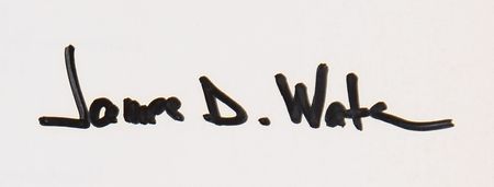Lot #332 DNA: James D. Watson Signed Book - DNA: The Secret of Life - Image 2