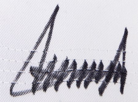 Lot #196 Donald Trump Signed 'USA' Baseball Cap - Image 2