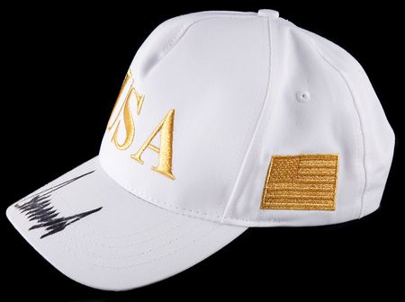 Lot #196 Donald Trump Signed 'USA' Baseball Cap - Image 4