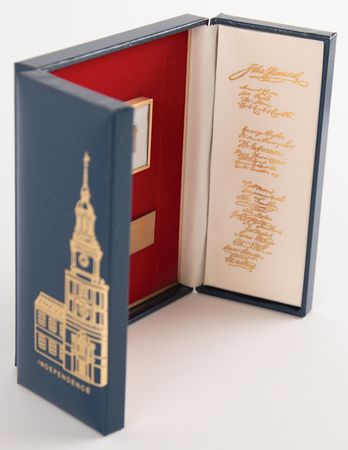 Lot #353 Independence Hall Wood Relic - Limited Edition - Image 4