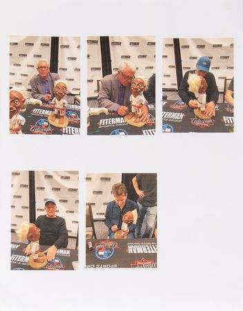 Lot #896 Major League: Jobu Statue Signed by Sheen, Berenger, and Bernsen - Image 7