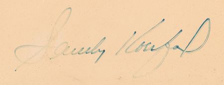 Lot #953 Sandy Koufax Signed Home Plate - Image 2