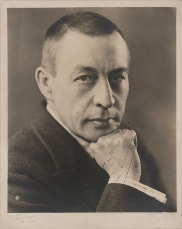 Lot #663 Sergei Rachmaninoff Signed Photograph