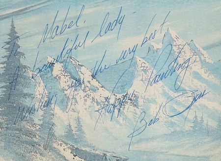 Lot #575 Bob Ross Signed Print - Image 2
