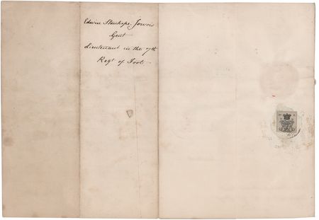Lot #406 Queen Victoria Document Signed - Image 2