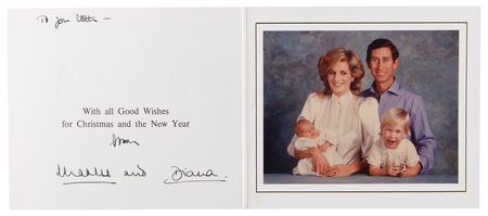 Lot #397 Princess Diana and King Charles III