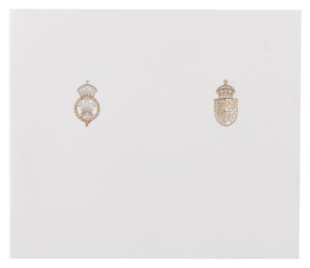 Lot #397 Princess Diana and King Charles III Signed Christmas Card (1984) - Image 2