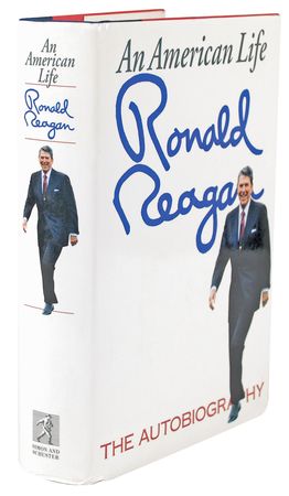 Lot #173 Ronald Reagan Signed Book - An American Life - Image 3