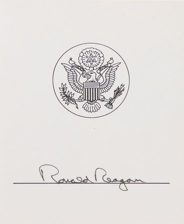 Lot #173 Ronald Reagan Signed Book - An American Life - Image 4