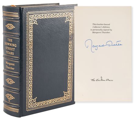 Lot #426 Margaret Thatcher Signed Book - The Downing Street Years - Image 1