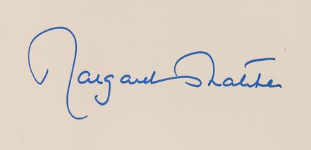 Lot #426 Margaret Thatcher Signed Book - The Downing Street Years - Image 2