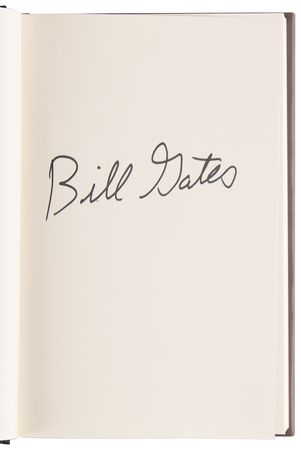 Lot #340 Bill Gates Signed Book - Source Code: My Beginnings - Image 4