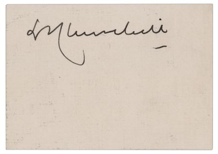 Lot #231 Winston Churchill Signature
