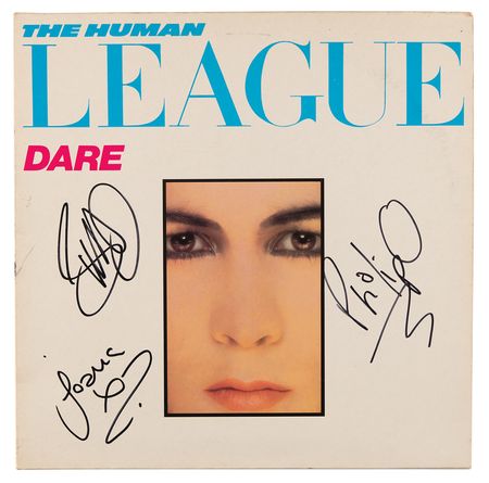 Lot #799 The Human League Signed Album - Dare