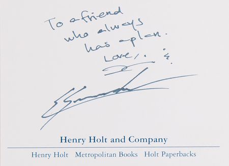 Lot #420 Edward Snowden Signed Book - Image 2