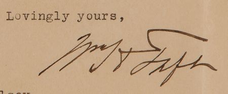 Lot #187 William H. Taft Typed Letter Signed - Image 4