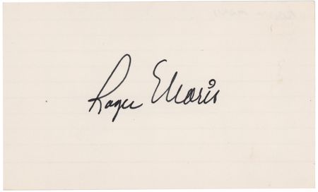 Lot #958 Roger Maris Signature