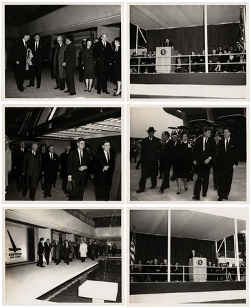 Lot #142 John F. Kennedy and Dwight D. Eisenhower (11) Original Vintage Photographs - Image 2